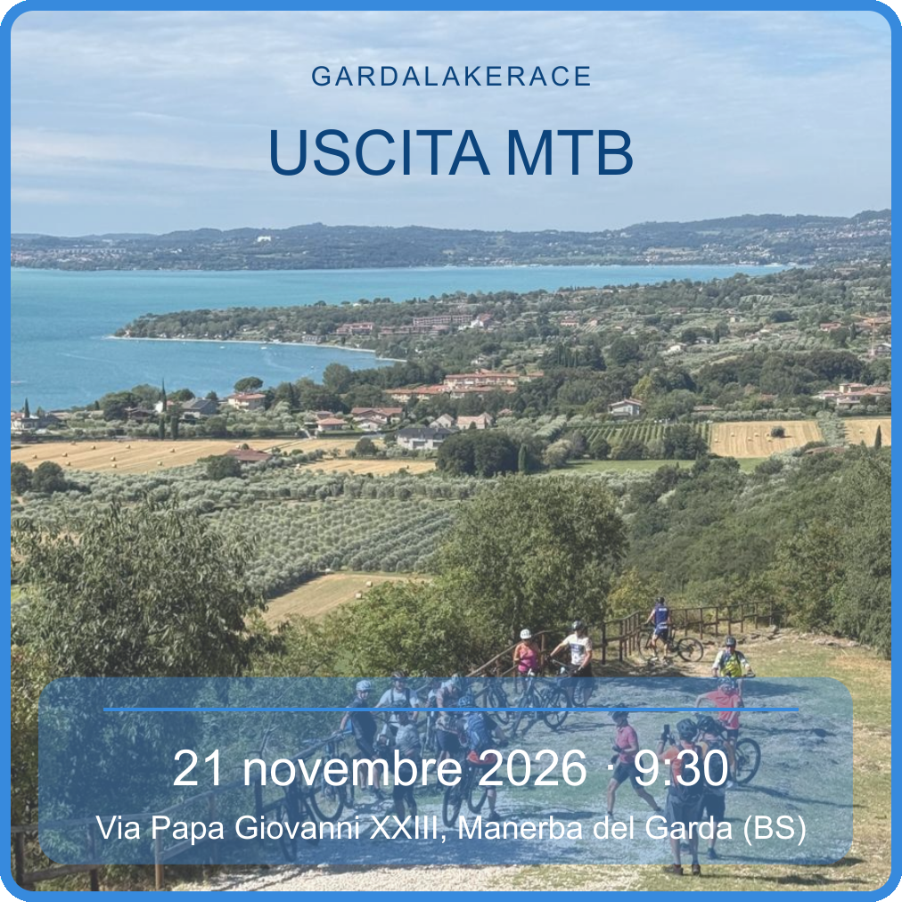 Uscita MTB 21 novembre 2026